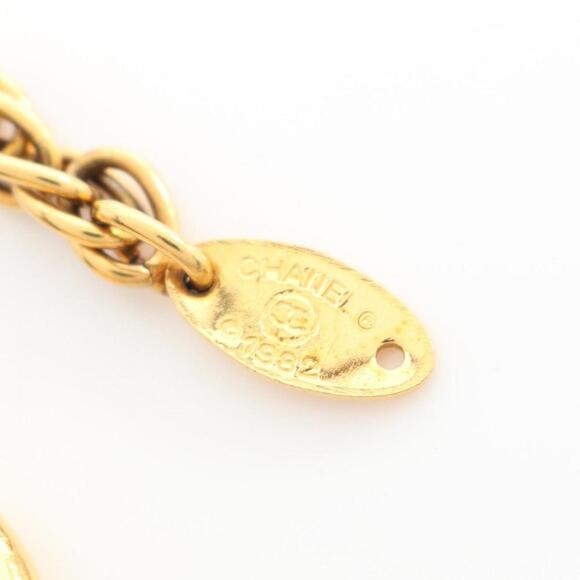 CHANEL Gold Logo Charm Bracelet - Picture 5 of 7